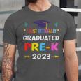 I Officially Graduated Pre-k Graduation Pre k Class 2023 Kid Unisex Jersey T-Shirt
