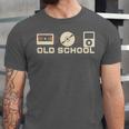 Old School Music Evolution Tape CD Retro Nostalgia Unisex Jersey T-Shirt Old School Music Evolution Tape CD Retro Nostalgia Unisex Jersey T-Shirt