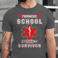 Paramedic School Graduation Shirt Survivor Unisex Jersey T-Shirt