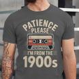 Patience Please I'm From The 1900s Cassette Unisex Jersey T-Shirt