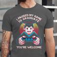 I Paused My Game To Graduate 2024 Gamer Graduation Unisex Jersey T-Shirt