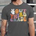 Peace Out Third 3rd Grade Graduation Graduate Class Of 2025 Unisex Jersey T-Shirt