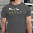 People One Star Not A Big FanWould Not Recommend Introverts Unisex Jersey T-Shirt People One Star Not A Big FanWould Not Recommend Introverts Unisex Jersey T-Shirt
