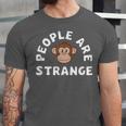 People Are Strange Monkey Introvert People Hater Unisex Jersey T-Shirt People Are Strange Monkey Introvert People Hater Unisex Jersey T-Shirt
