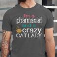 Pharmacist Cat Lady PharmD Women Graduation Unisex Jersey T-Shirt