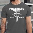 Pharmacy Tech GraduationShirt Student Est 2018 Unisex Jersey T-Shirt