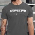 PHD Graduation Doctoral I Survived My Husbands Doctorate Unisex Jersey T-Shirt