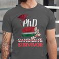 PhD PhD Graduation Gifts PhD Survivor T-Shirt Unisex Jersey T-Shirt