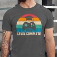 PhD Level Complete Graduation Doctorate In Philosophy Unisex Jersey T-Shirt