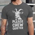 Please Chew Quieter Introvert Quietness Silence Lover Unisex Jersey T-Shirt Please Chew Quieter Introvert Quietness Silence Lover Unisex Jersey T-Shirt
