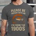 Please Be Patient I'm From The 1900s – Vintage Tape Unisex Jersey T-Shirt