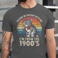 Please Be Patient With Me I'm From The 1900s Cat Unisex Jersey T-Shirt Please Be Patient With Me I'm From The 1900s Cat Unisex Jersey T-Shirt