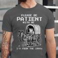 Please Be Patient With Me I'm From The 1900s Frog Unisex Jersey T-Shirt