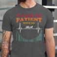 Please Be Patient With Me I'm From The 1900s Heart Beat Unisex Jersey T-Shirt