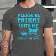 Please Be Patient With Me I'm From The 1900s Pixel Wagon Unisex Jersey T-Shirt