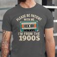Please Patient I'm From The 1900s Retro Cassette Humor Unisex Jersey T-Shirt Please Patient I'm From The 1900s Retro Cassette Humor Unisex Jersey T-Shirt