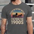 Please Be Patient With My I'm From The 1900s Retro Vintage Unisex Jersey T-Shirt