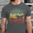 Please Be Patient With Me I'm From The 1900s Vintage Sunset Unisex Jersey T-Shirt