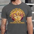 Please Be Patient I'm From The 1900s Vintage Toy Duck Unisex Jersey T-Shirt
