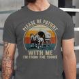 Please Be Patient With Me I'm From The 1900s Vintage Wagon Unisex Jersey T-Shirt Please Be Patient With Me I'm From The 1900s Vintage Wagon Unisex Jersey T-Shirt