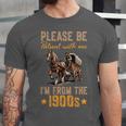 Please Be Patient With Mee I'm From The 1900s Minimalist Unisex Jersey T-Shirt