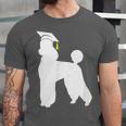 Poodle Graduation Dog Graduate Unisex Jersey T-Shirt