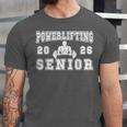 Powerlifting Senior Night Powerlifting 2026 Graduation 1 Unisex Jersey T-Shirt