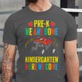 Pre-K Graduation Monster Truck Kindergarten Here We Come Unisex Jersey T-Shirt