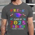 Pre-k Graduation Pre Kindergarten Class Of 2023 Boys Girls Unisex Jersey T-Shirt