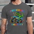 Preschool Graduation Monster Truck Dinosaur Boys Dino Tee Unisex Jersey T-Shirt
