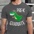 Preschool Graduation Preschooler Dinosaur Pre-K Dino Kids Unisex Jersey T-Shirt