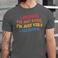 I Promise I'm Not Rude I'm Just Very Awkward Introvert Unisex Jersey T-Shirt