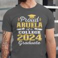 Proud Abuela Of 2024 College Graduate Family 24 Graduation Unisex Jersey T-Shirt