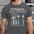 Proud Air Force Brother-In-Law US Air Force Graduation Unisex Jersey T-Shirt