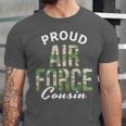 Proud Air Force Cousin Deployment Homecoming Graduation Unisex Jersey T-Shirt