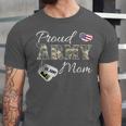 Proud Army Mom Army Graduation Military Mom T-Shirt Unisex Jersey T-Shirt