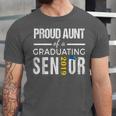 Proud Aunt Of 2019 Senior Graduation Shirt Family Graduation Unisex Jersey T-Shirt