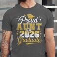 Proud Aunt Of a Class Of 2026 Graduate Senior Graduation Unisex Jersey T-Shirt