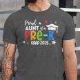 Proud Aunt Of A Pre-K 2025 Graduate Class Of 2025 Graduation Unisex Jersey T-Shirt