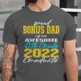 Proud Bonus Dad Of 5th Grade Graduate 2022 Family Graduation Unisex Jersey T-Shirt