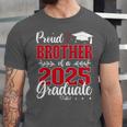 Proud Brother Of A Class Of 2025 Graduate Senior Graduation Unisex Jersey T-Shirt