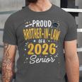 Proud Brother-In-Law Of A Class 2026 Senior Graduation 2026 Unisex Jersey T-Shirt