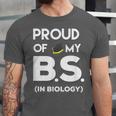 Proud Of My BS In Biology Graduation T-Shirt Unisex Jersey T-Shirt