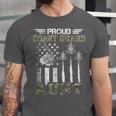 Proud Coast Guard Aunt US Coast Guard Graduation Aunt Unisex Jersey T-Shirt