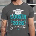 Proud Cousin Of a Class Of 2026 Graduate For Graduation Unisex Jersey T-Shirt