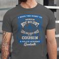 Proud Of Cousin Police Academy Graduation Shirt Unisex Jersey T-Shirt