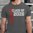 Proud Dad Of A 2026 Graduate Grad Senior Father Graduation Unisex Jersey T-Shirt