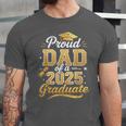 Proud Dad Of a Class Of 2025 Graduate Senior Graduation Unisex Jersey T-Shirt
