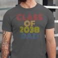 Proud Dad Of A Class Of 2038 Graduate Senior Graduation Unisex Jersey T-Shirt