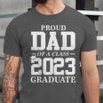 Proud Dad Graduation Senior 23 Grad Class Of 2023 Unisex Jersey T-Shirt